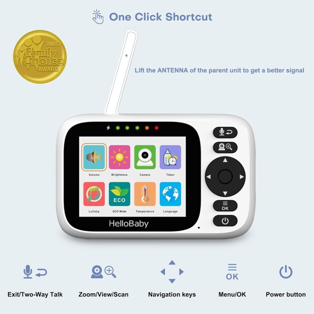 HelloBaby monitor no wifi