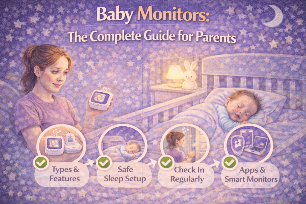 Baby Monitors: The Complete Guide for Parents (Types, Safety, Setup)