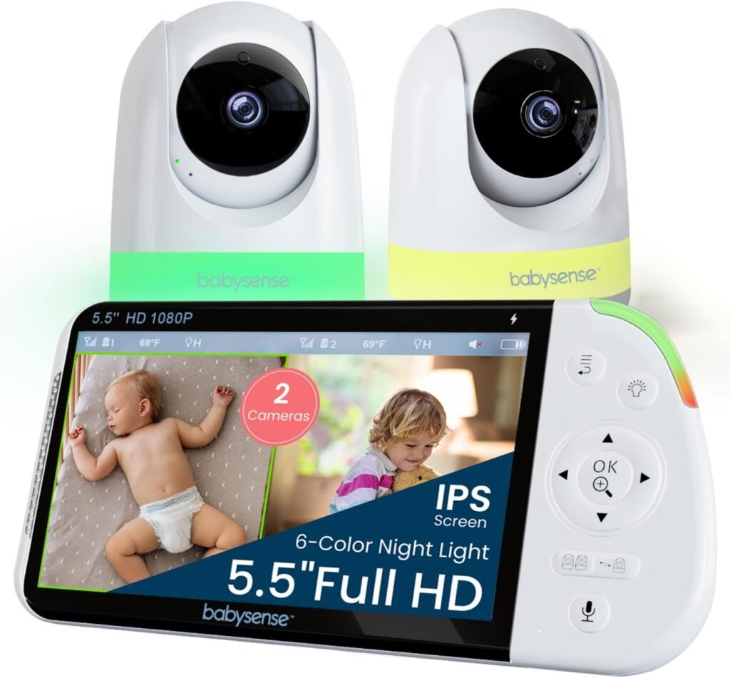best baby monitor with two cameras without wifi