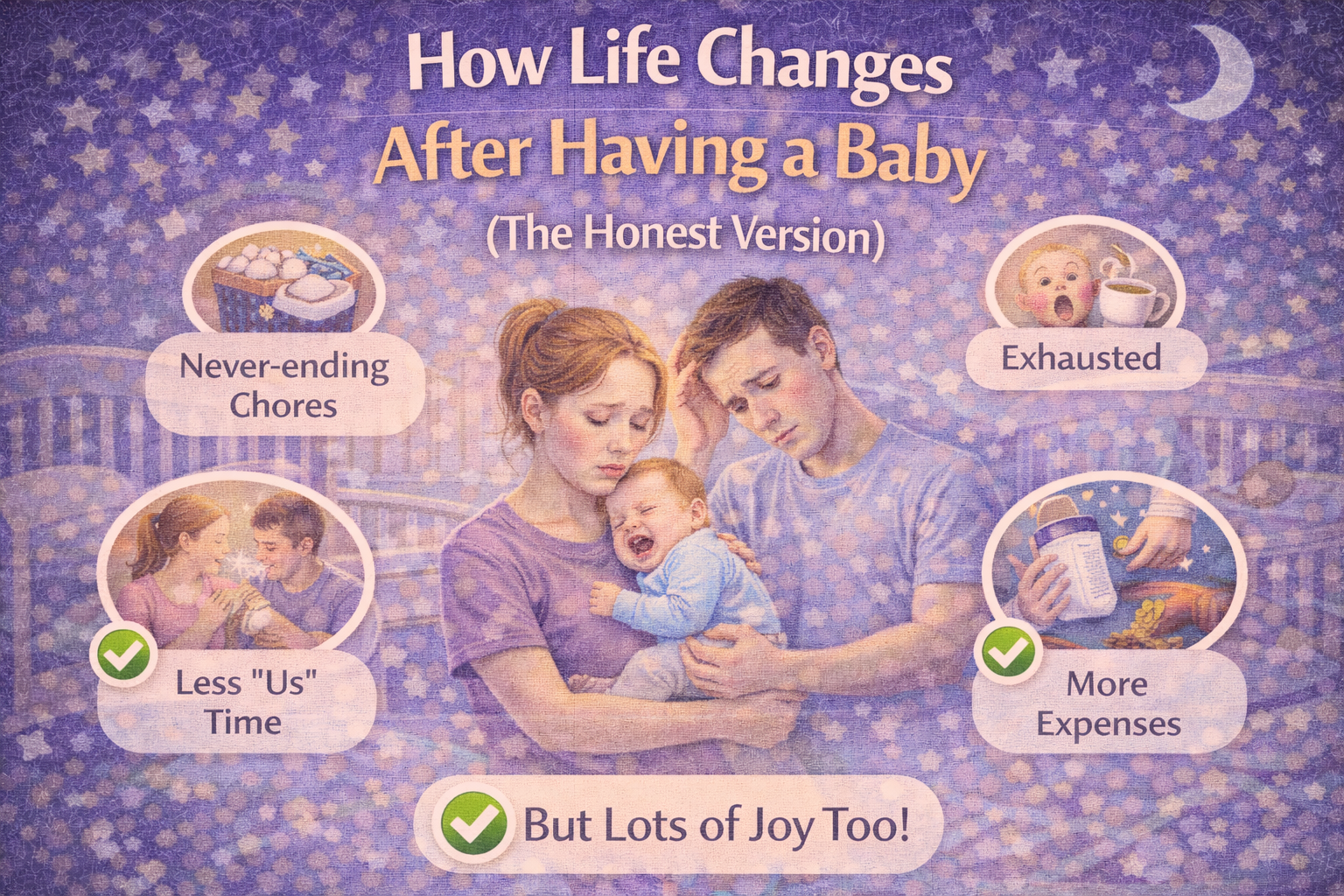 how life changes after having a baby