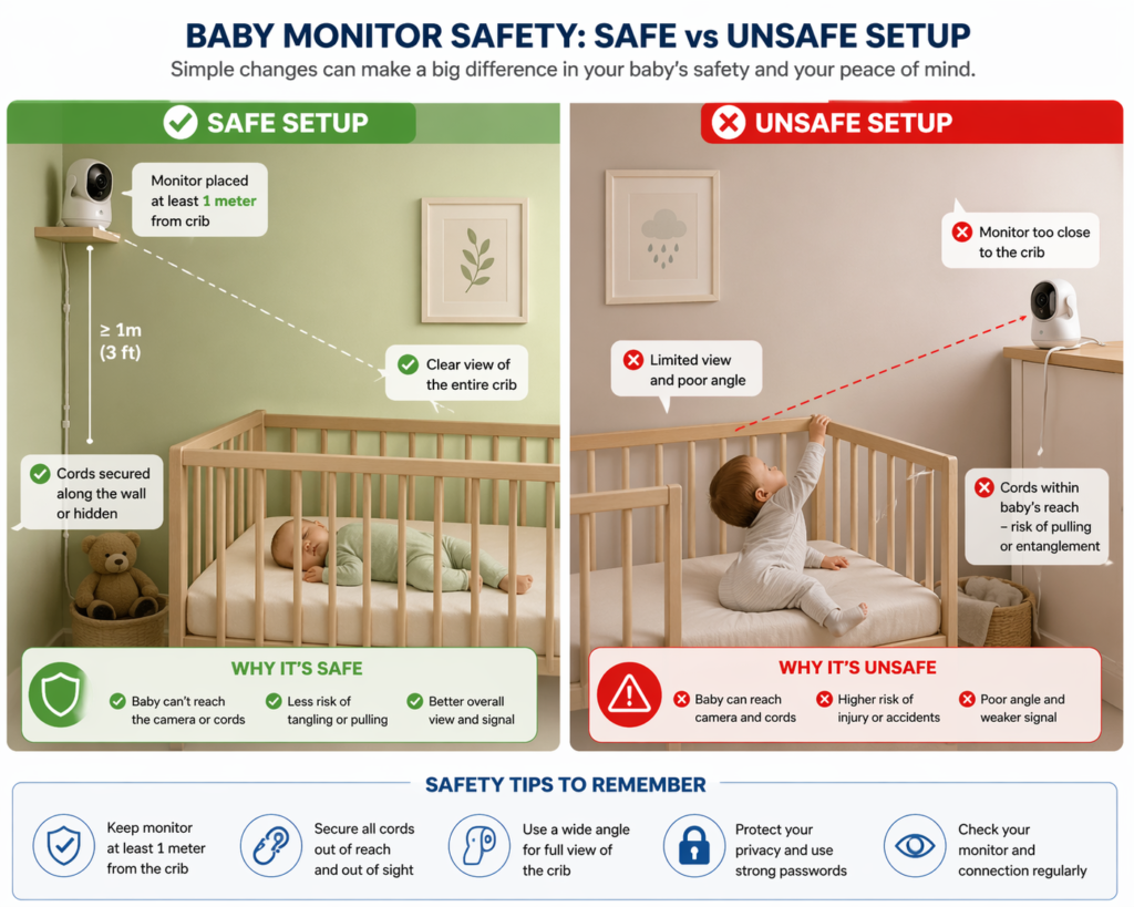 baby monitor placement mistakes