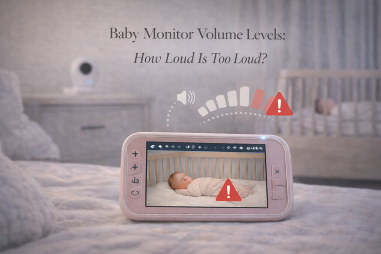 baby monitor volume levels