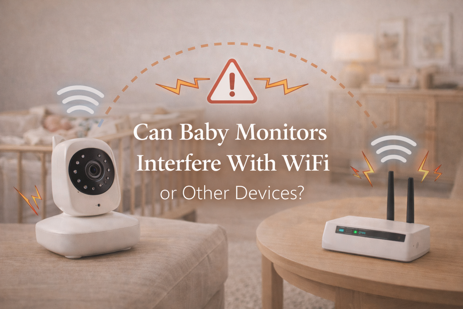 can baby monitors interfere with wifi