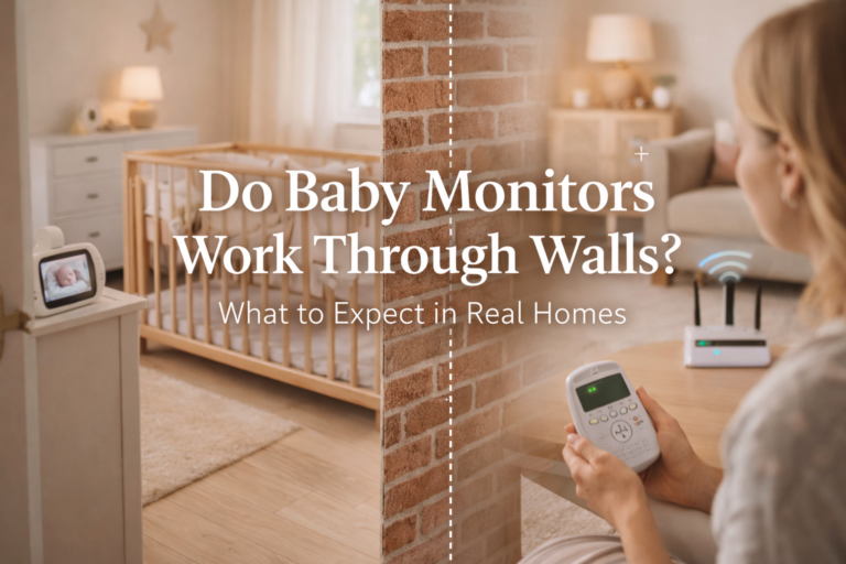do baby monitors work through walls