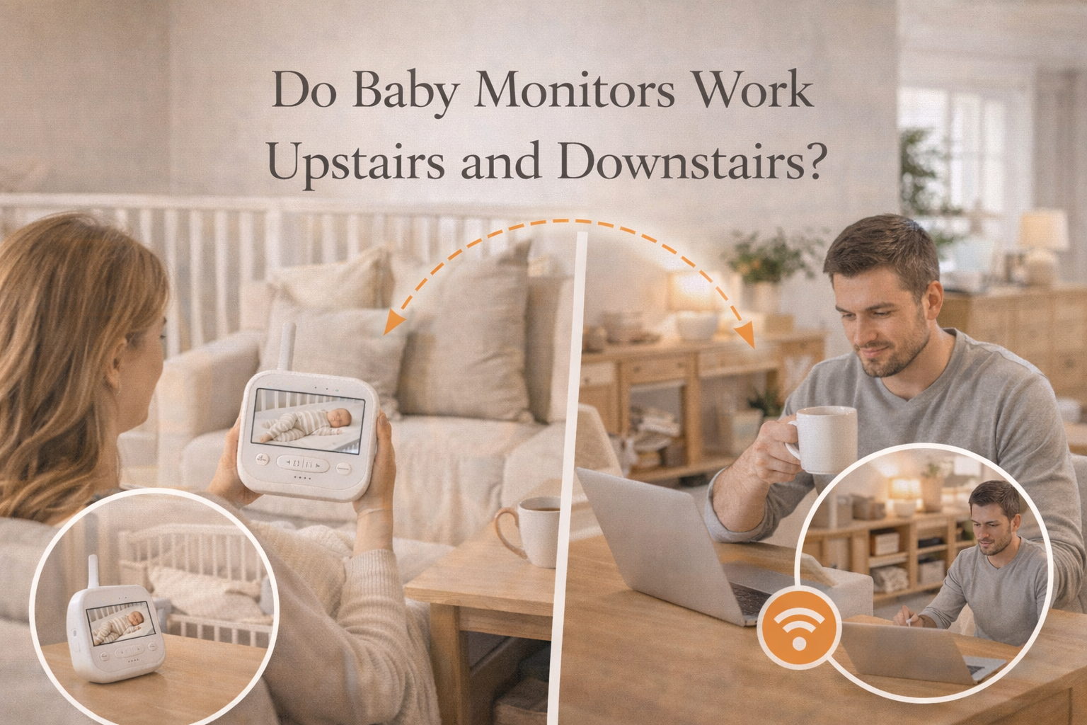 do baby monitors work upstairs and downstairs