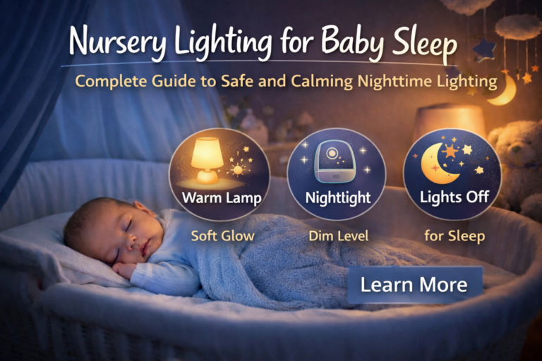 nursery lighting for baby sleep