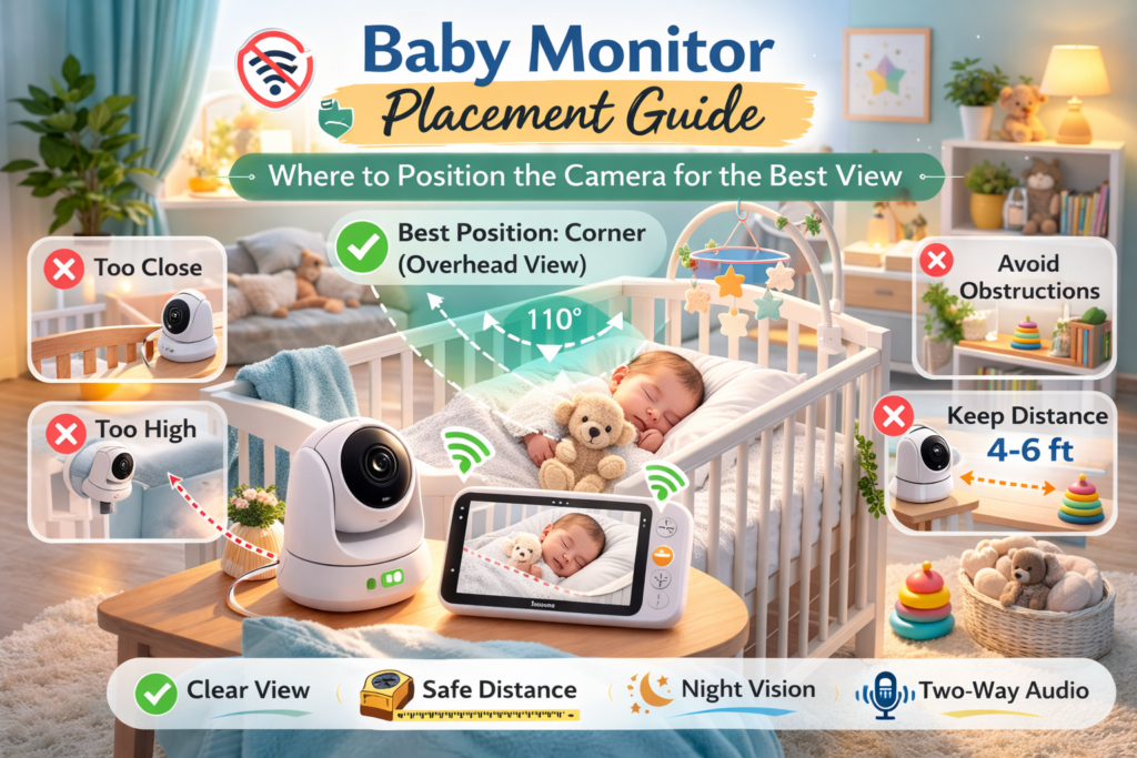 baby monitor placement guide
