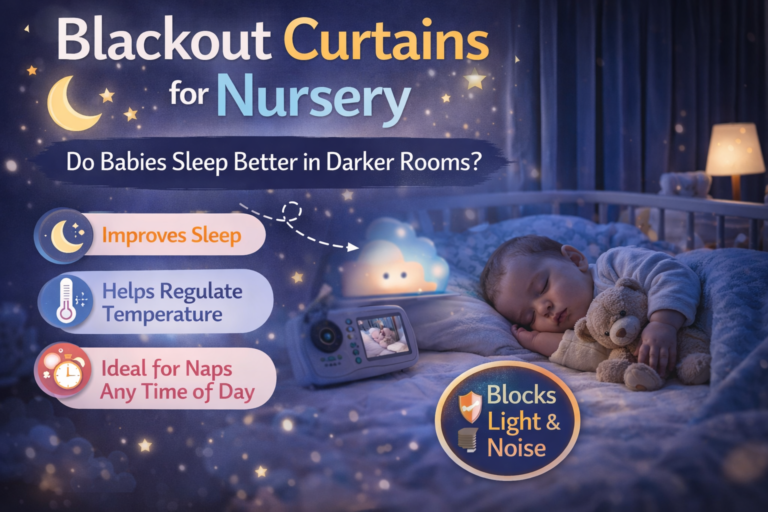 blackout curtains for nursery