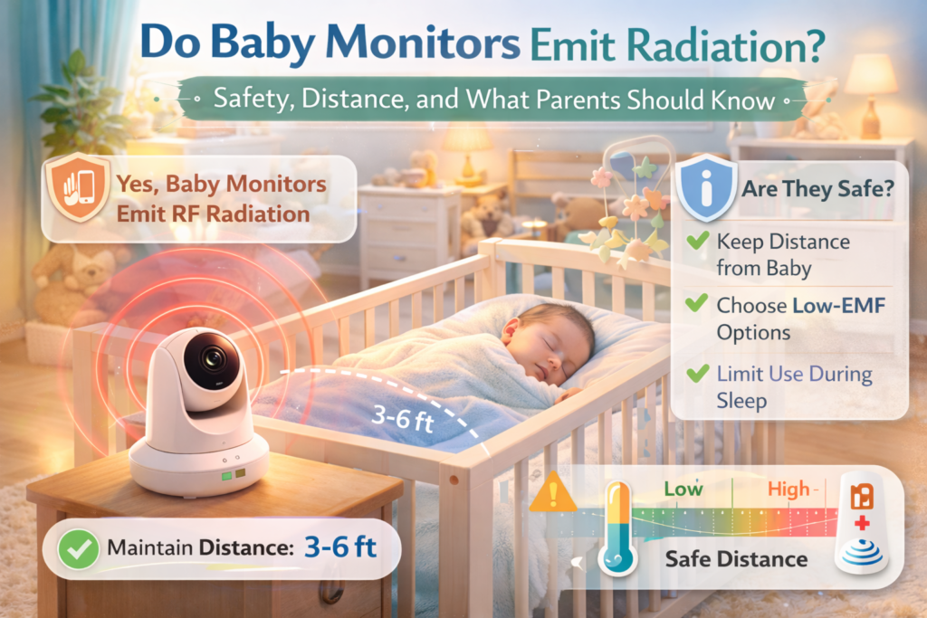 do baby monitors emit radiation