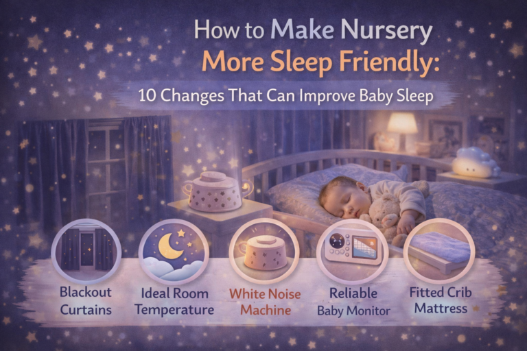 how to make nursery more sleep friendly
