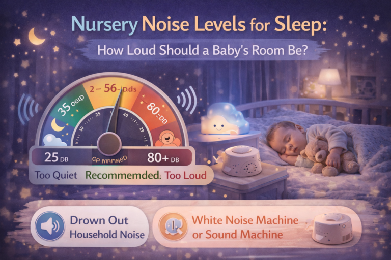 nursery noise levels for sleep