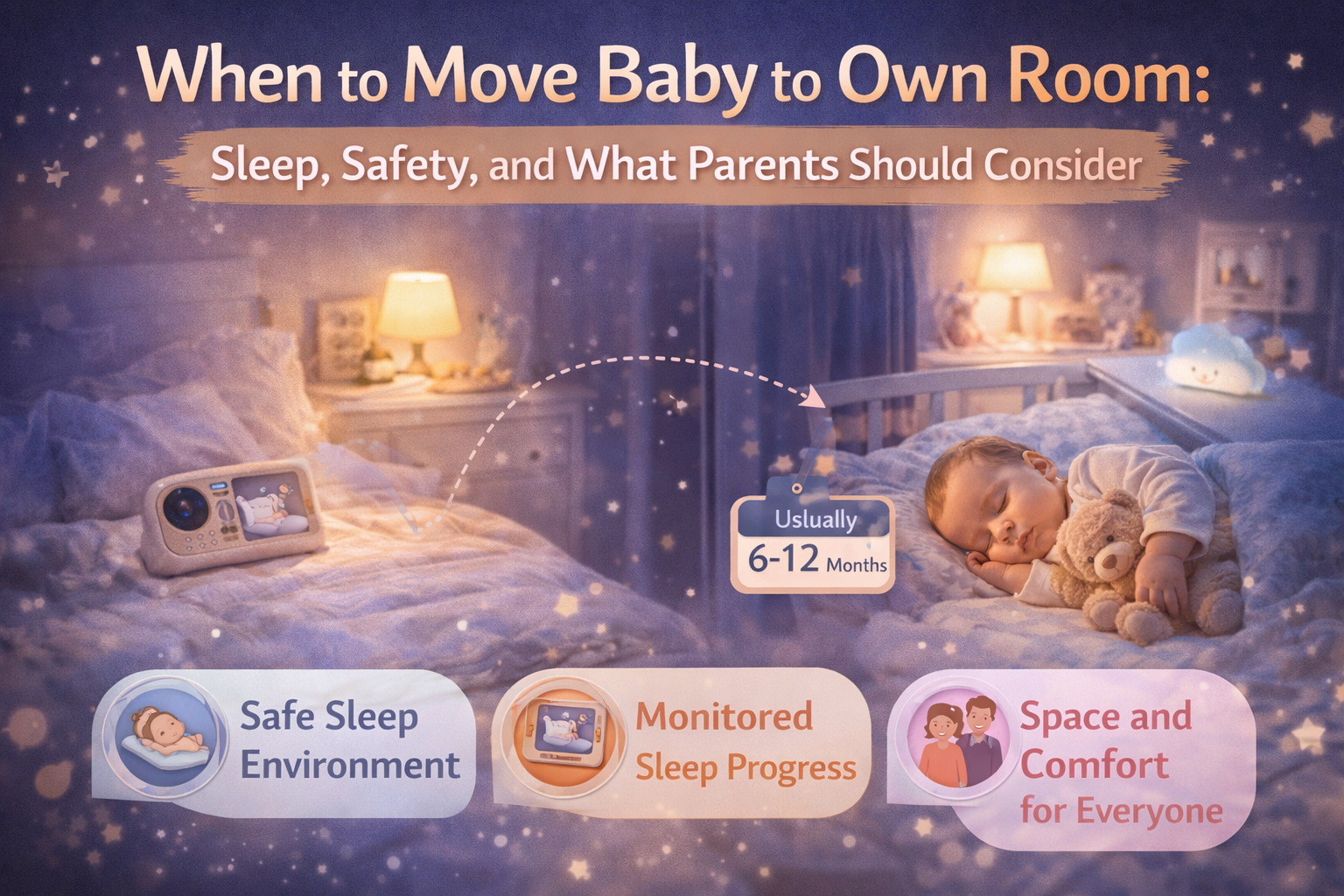 when to move baby to own room